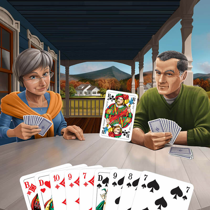 Skat mit Altenburger Spielkarten